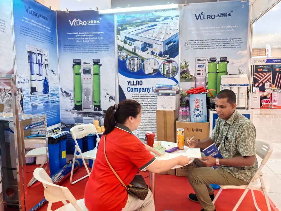 VLLRO tham gia triển lãm xử lý nước tại Campuchia