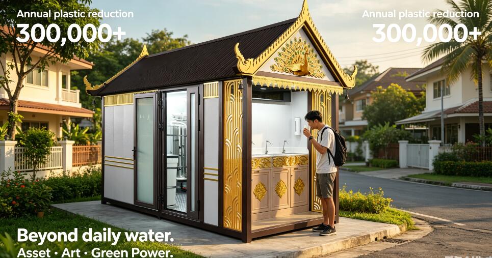 Trạm Nước Sáng tạo Văn hóa – Cắt giảm Chi phí & Thu hút Du khách?